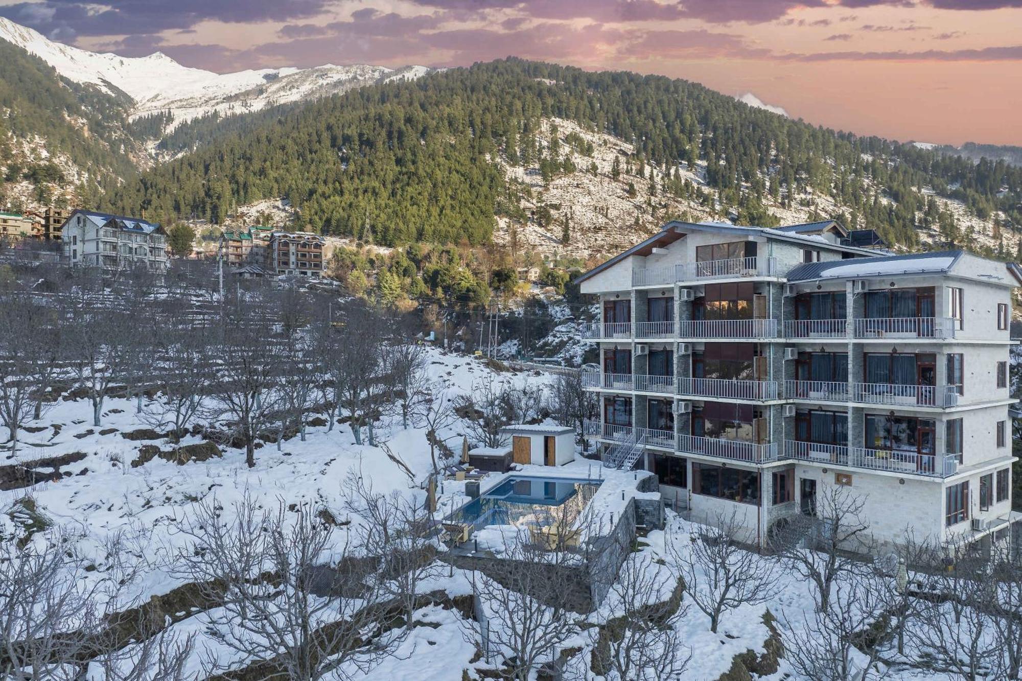 Echor Himalayan Aurum Manali, Heating & Cooling Екстер'єр фото